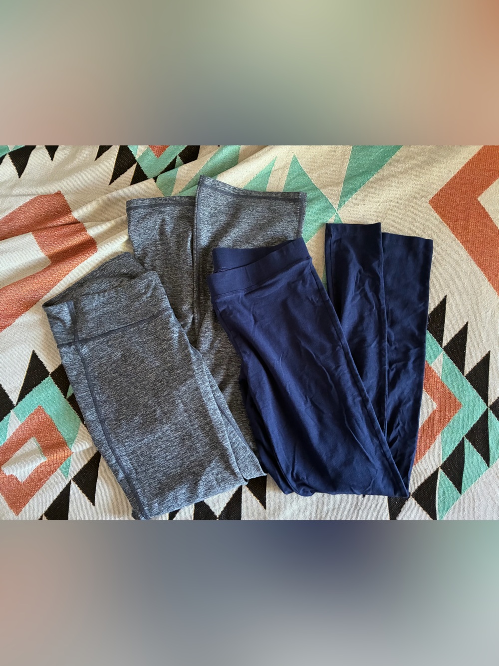 Aerie Crossover gray Flare Leggings size small bundle, coolibar leggings UPF 50+